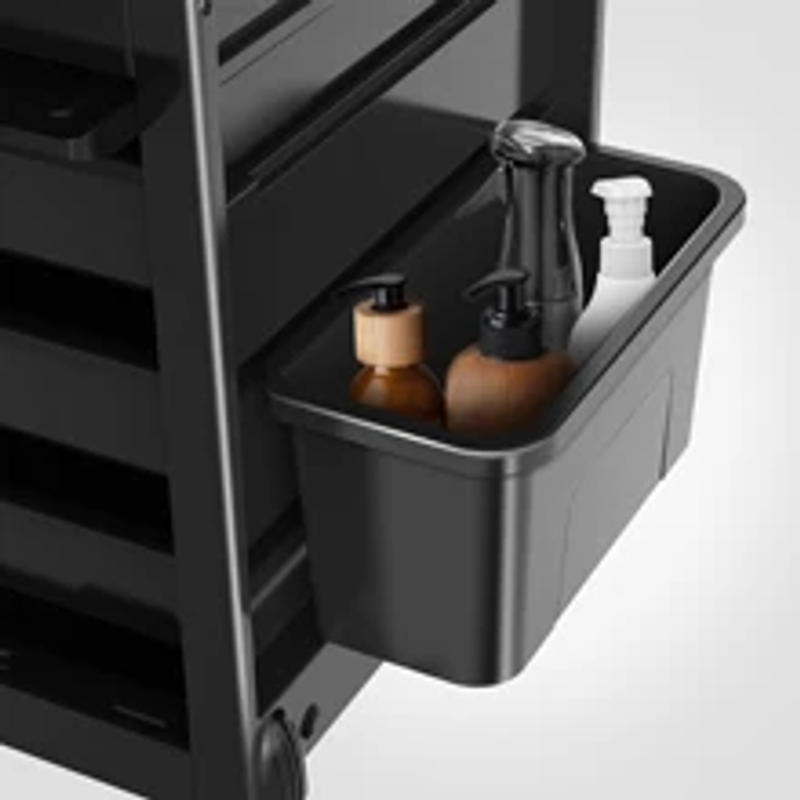 Description Picture 6 of itemPremium Lockable Salon Trolley Cart with Wheels and 6 Drawers & 2 Bucket, Versatile Salon Cart for Hair Stylist