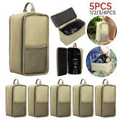 Kerosene Lamp Storage Bags Camping Lantern Storage Pouch with Pockets Easy To Carry Outdoor Hiking Tools Protector Cover Bags