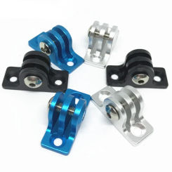CNC Aluminum Alloy Tripod Adapter Mount for GoPro Hero 4 5 3 Session Xiaomi yi 4K SJCAM SJ4000 SJ5000 h9 GoPro Mount