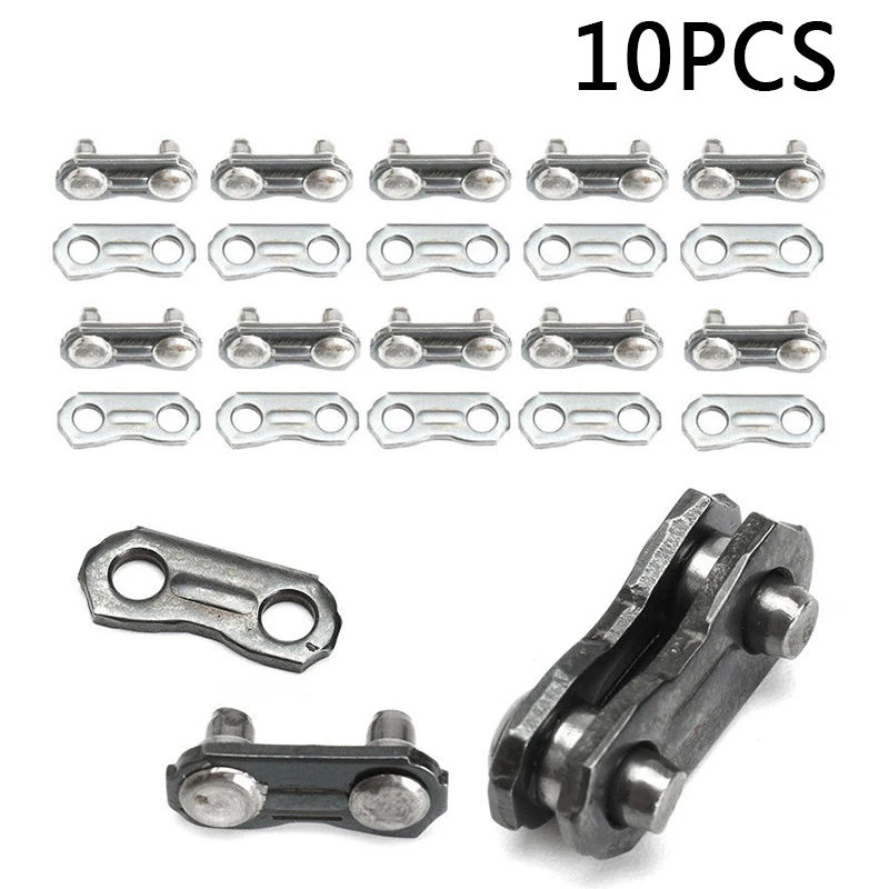 Description Picture 6 of itemKit Chain 10PCS Links Steel Chainsaw Joiners for JOINING 325 058 Durable Accessories Part Tool Replacement Replaces