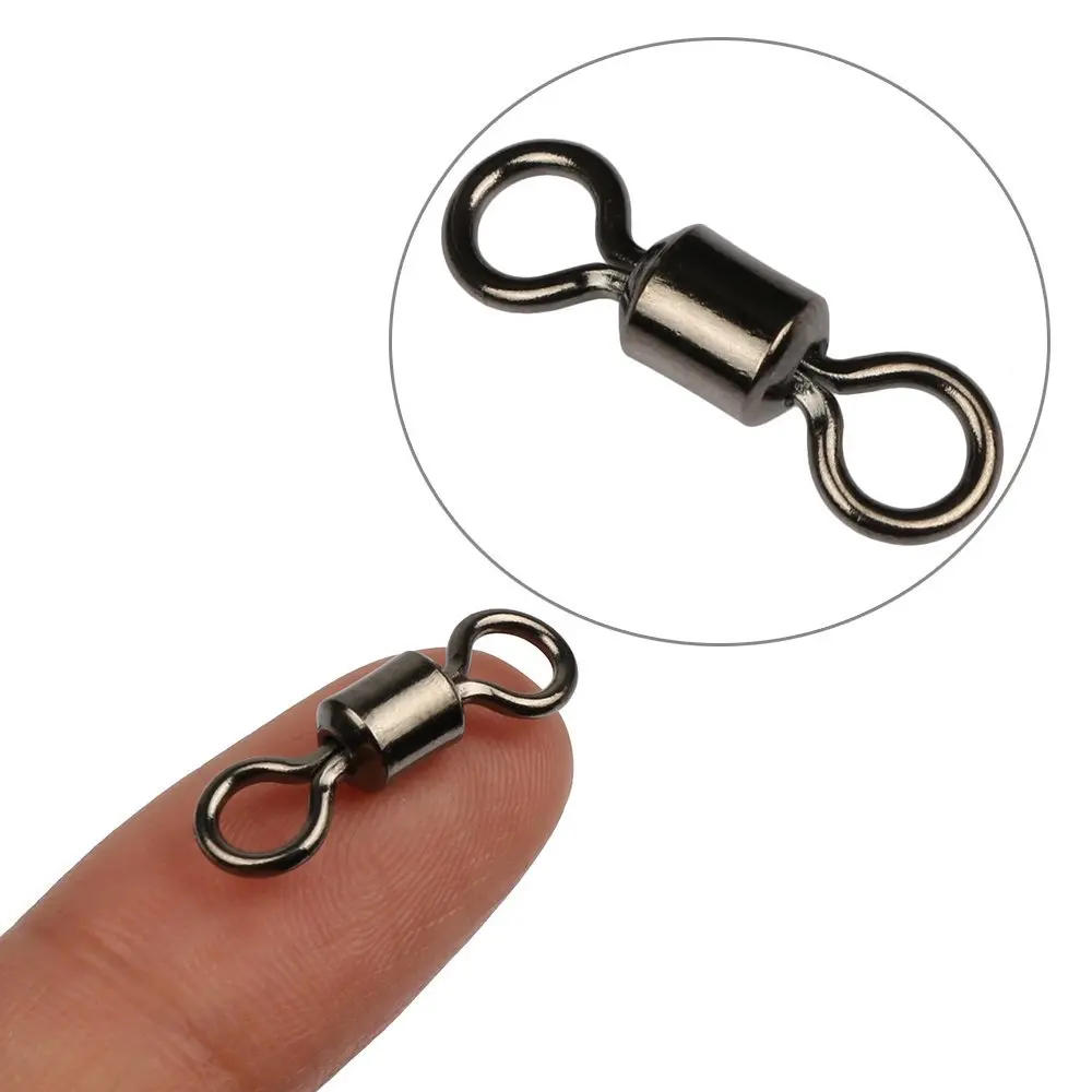 Description Picture 2 of itemGoture American Rolling Swivel MS Sea Rock Fishing Tackle Fishhooks Accessories Fishing Swivels Fishing Tools 200pcs/set