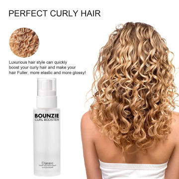 Sdotter Bounzie Curl Booster Curly Spray Hair Curling Essence Styling Defining Spraying Mist Instant Volumizing Pump Up Hair Roo