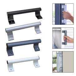 Aluminum Alloy Exposed Handle Heavy-Duty Sliding Door Handle Glass Door Handle Kitchen Furniture Hardware Heavy-Duty Door Handle