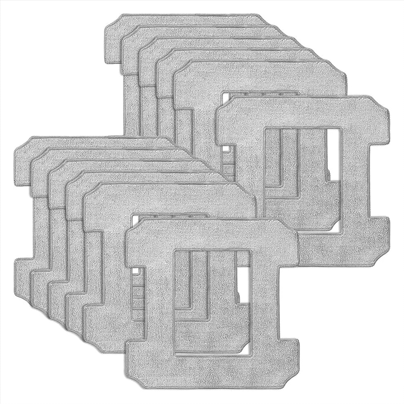 Description Picture 5 of itemHot Selling 12Pack Cleaning Cloths For Ecovacs Winbot W1 Pro/W1/W2 Omni/W2 Window Cleaning Robots,Ecovacs Cleaners Refills Reusa