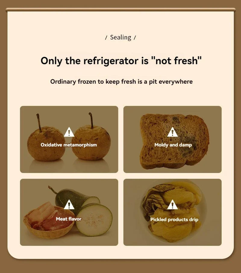 Description Picture 4 of itemFood Sealing Portable Home Vacuum Kitchen Helper 220V Automatic Packaging Machine Food Vacuum Sealing Machine