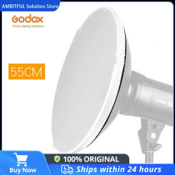22" 55cm Soft White Translucent Diffuser Sock for Studio Beauty Dish Reflector