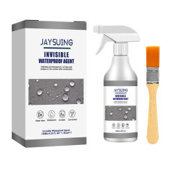 120ml Waterproof Spray Invisible Leak-proof Sealant Glue Quick Drying Roof Leaking Agent with Brush Repair Walls Roofs Surfaces