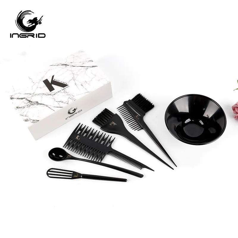 Description Picture 2 of itemAmazon Hair Dyeing Tool Set, Perm and Supplies, 6-piece Gallery Special Bowl, Brush Set