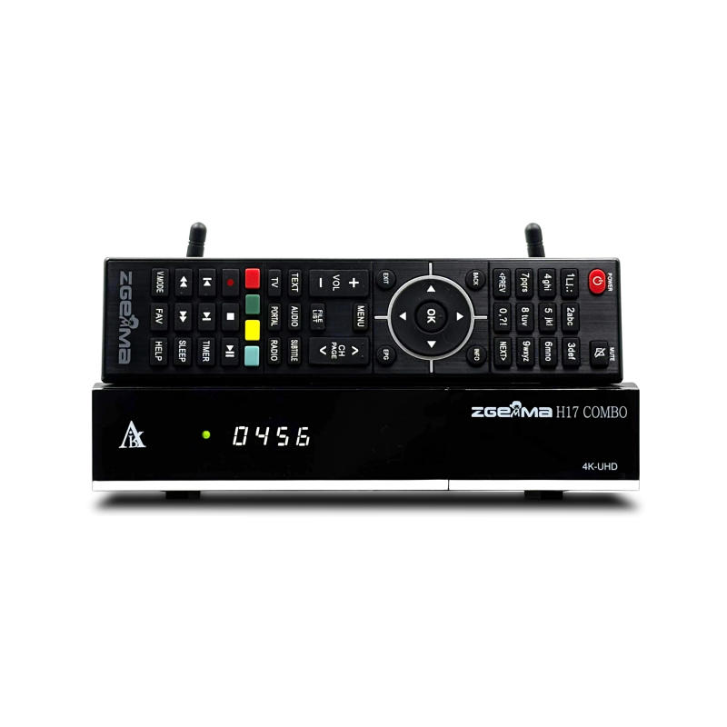 Description Picture 3 of item[D] ZGEMMA H17COMBO H17 COMBO Dual-mode Satellite TV Receiver with DVB S2X + DVB T2/C Equipped with Enigma2 Linux