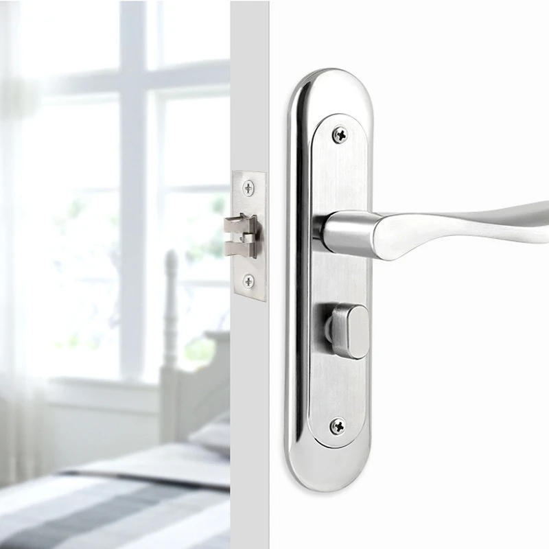 Description Picture 5 of itemHome Door Handle Lock Cylinder 4 Sizes for Bathroom Bedroom Kitchen Shop Door Handle Lock Cylinder Home Hardware Accessories