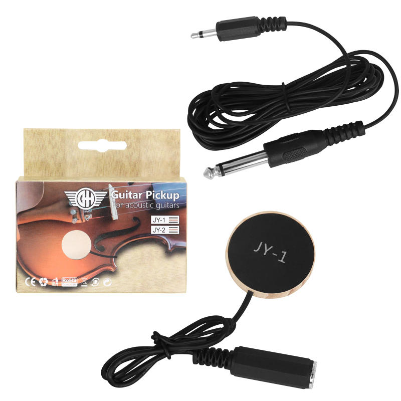 Description Picture 2 of itemAcoustic Guitar Pickup Contact Microphone Piezo Pickup for Guitar Ukulele Violin Mandolin Banjo Kalimba Cello Harp Accessories