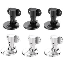 3PCS Adjustable Alloy Door Stop Anti-Collision Invisible Door Punch-Free Bathroom Floor Door Stop