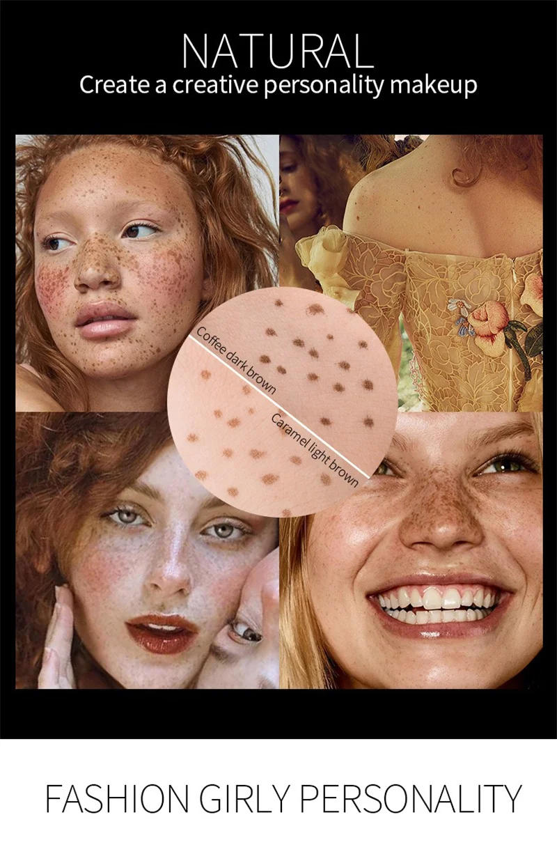 Description Picture 5 of itemFreckles Pen Waterproof Natural Simulation Fake Spot Makeup Tool Lasting Waterproof Face Dot Spot Pen Eyeliner Durable Cosmetics