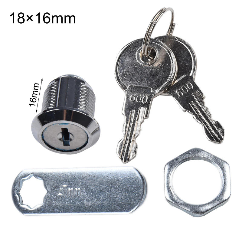 Description Picture 4 of itemHead Diameter: 23.5 Mm Office Lock Mailbox Lock 16/20/25/30mm Cylinder Cabinet High Quality Household Hardware