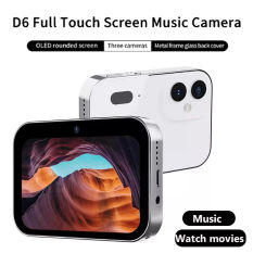 New 4K Digital Camera Night Vision Triple Lens 3Inch HD 64MP Touch Screen Entertainment Digital Camera OTG Transmission 3600mAh