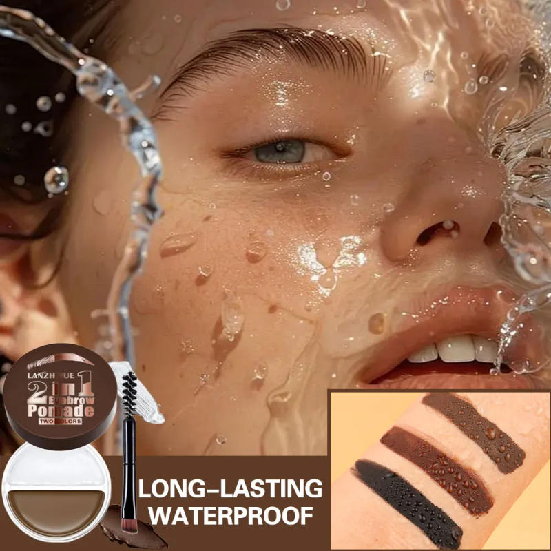 Description Picture 5 of itemEyebrow gel + eyebrow tape and eyebrow brush in one, dual-color eyebrow gel, vivid color, waterproof, does not smudge.