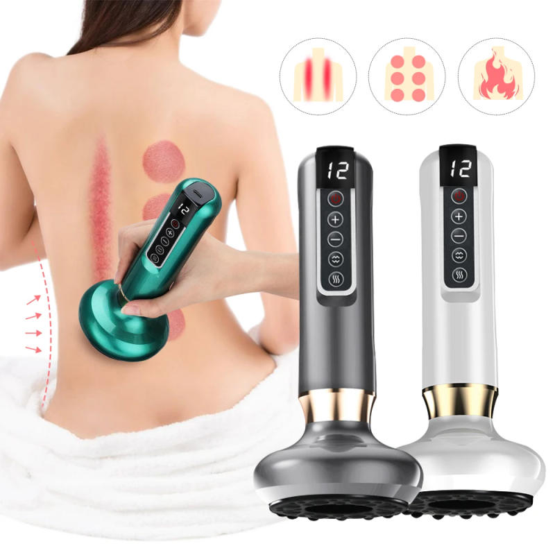 Description Picture 2 of itemElectric Suction Medical Cupping Therapy Set Beauty Massager Glass Jars Anti Cellulite Cupping Vacuum Slimming Guasha Massage