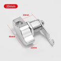 New Zinc Alloy Cam Lock Keyless Mechanical Cabinet Door Padlock Hardware DIY Mechanical Door Lock Cupboard