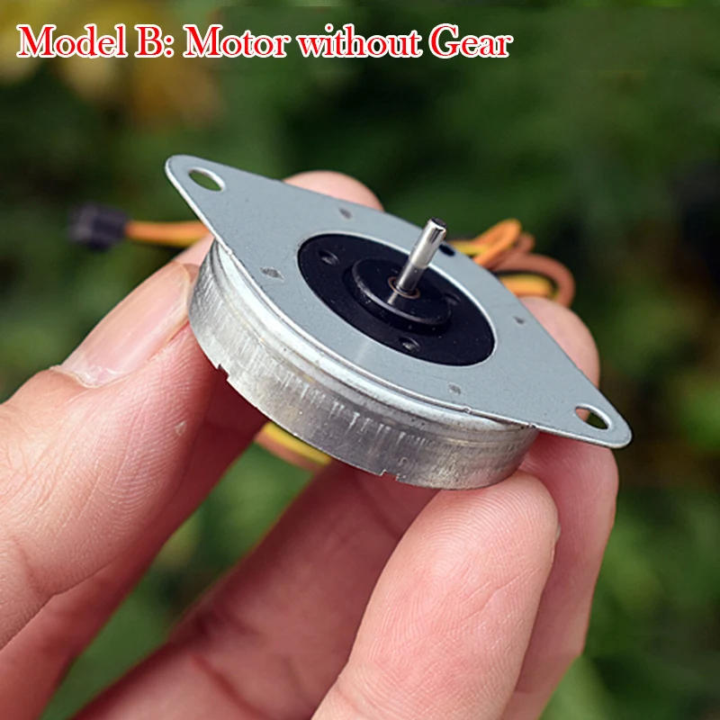 Description Picture 3 of itemDC 5V-12V Micro MOATECH 2-Phase 4-Wire Stepper Motor Round Ultra-thin 35MM Stepping Motor 23.2 Ohms 3.75 Degree with Gear