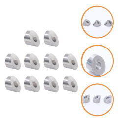 10 Pcs Wire Rope Inclined Washers Angle Beveled Deck Kit Anti-loose Clothesline 316 Stainless Steel Railing Cable