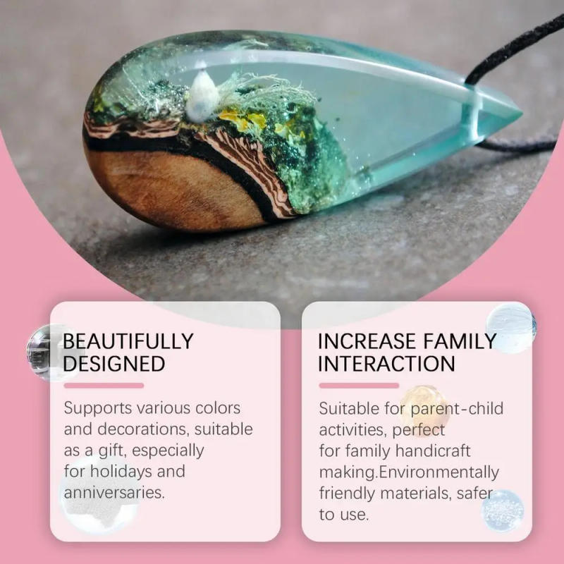 Description Picture 6 of itemCast Epoxy Resin Kit High Gloss Bubble-Free Resin Supplies High Gloss Bubble Free Resin Supplies For Craft River Table Wood