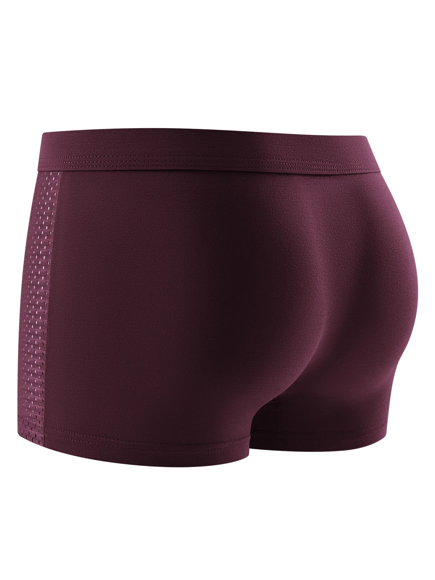 Description Picture 6 of item4 Pcs Men's Underwear Mesh Holes Breathable Comfortable and Soft Fashion Trend Men's Boxer Briefs Athleisure Pants S-2XL