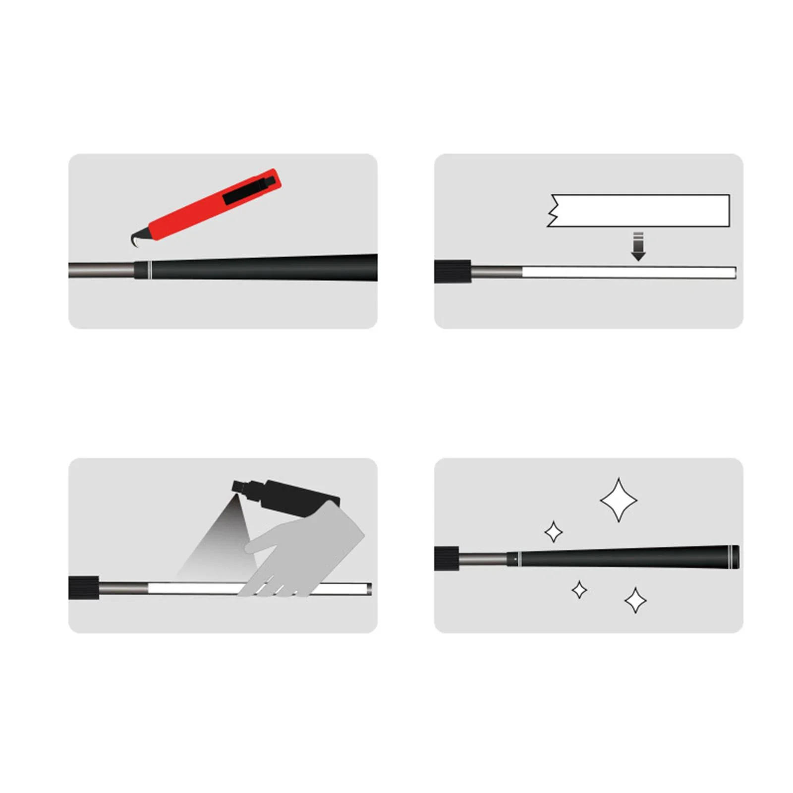 Description Picture 5 of itemProfessional Golf Club Grip Kit Grip Tape Strips Vise Clamp Fixtures Club Cover Removal Regripping Repair Set Replacement 1PC