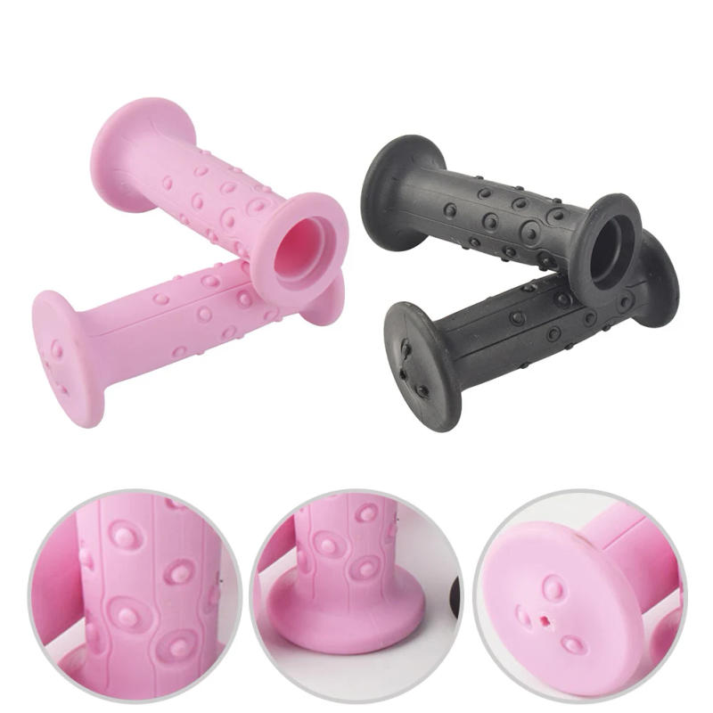 Description Picture 3 of item1 Pair Children Bike Soft Handlebars Grip Rubber Handle Cover For 19mm Handlebar Bicycling Non-slip Soft Grip Protector