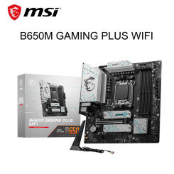 MSI B650M GAMING PLUS WIFI New Motherboard M-ATX AMD B650 DDR5 7200+MHz (OC) M.2 SATA USB3.2 256G DDR5 Socket AM5