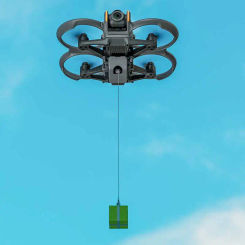 Airdrop System 12KM for DJI Avata 2 Drone Accessories Thrower Payload Dropper Transport Device