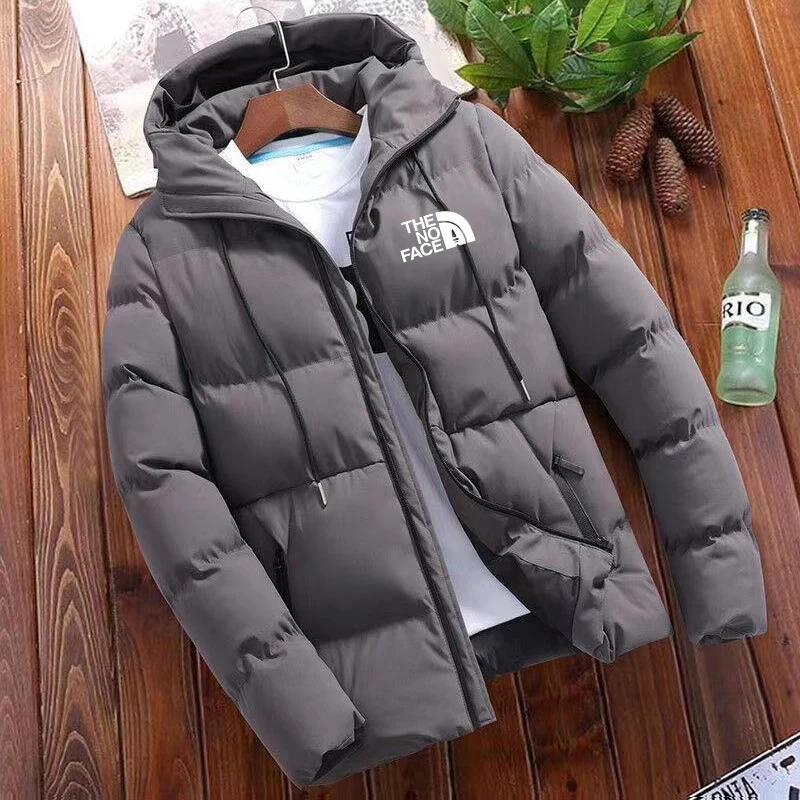 Description Picture 6 of item2024 New winter jacket men's standing collar warm down jacket street fashion casual brand Outer men's parka coat
