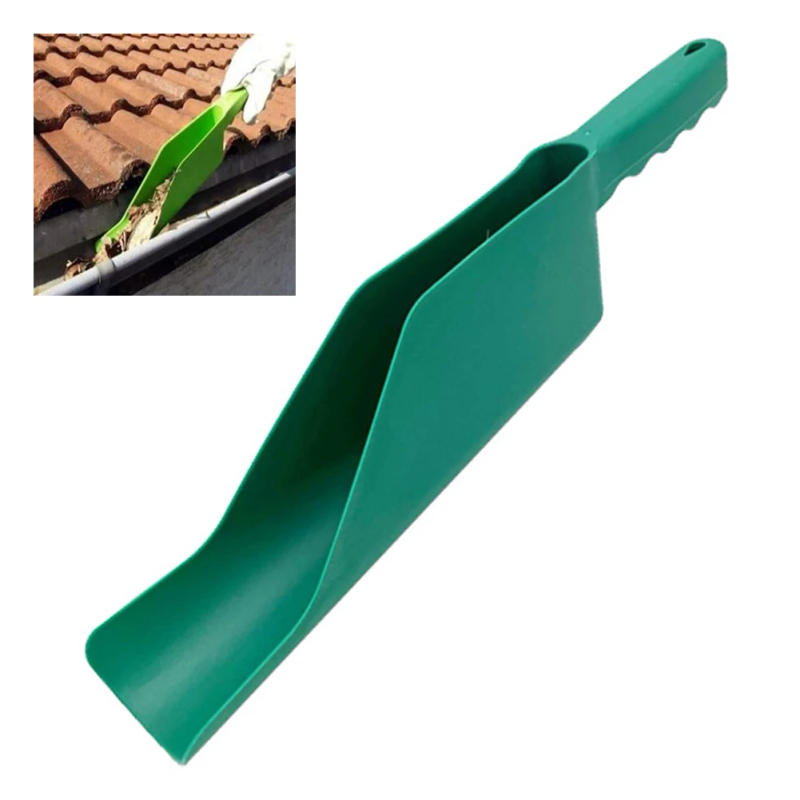 Description Picture 3 of itemGutter Getter Scoop Cleaning Roof Tool Flex Fit Dirt Debris Remove Multi Use Eaves Garden Leaf Gutter Spoon Shovel Supplies