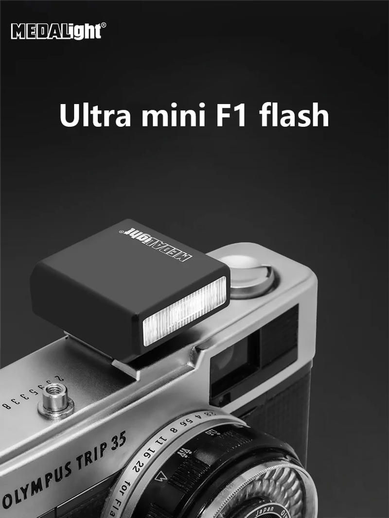 Description Picture 2 of itemMedalight F1 Mini Camera Flash Speedlite for Fuji/Sony/Nikon/Canon,Digital Film DSLR Cameras,Portable Mini hot Shoe Flashlight