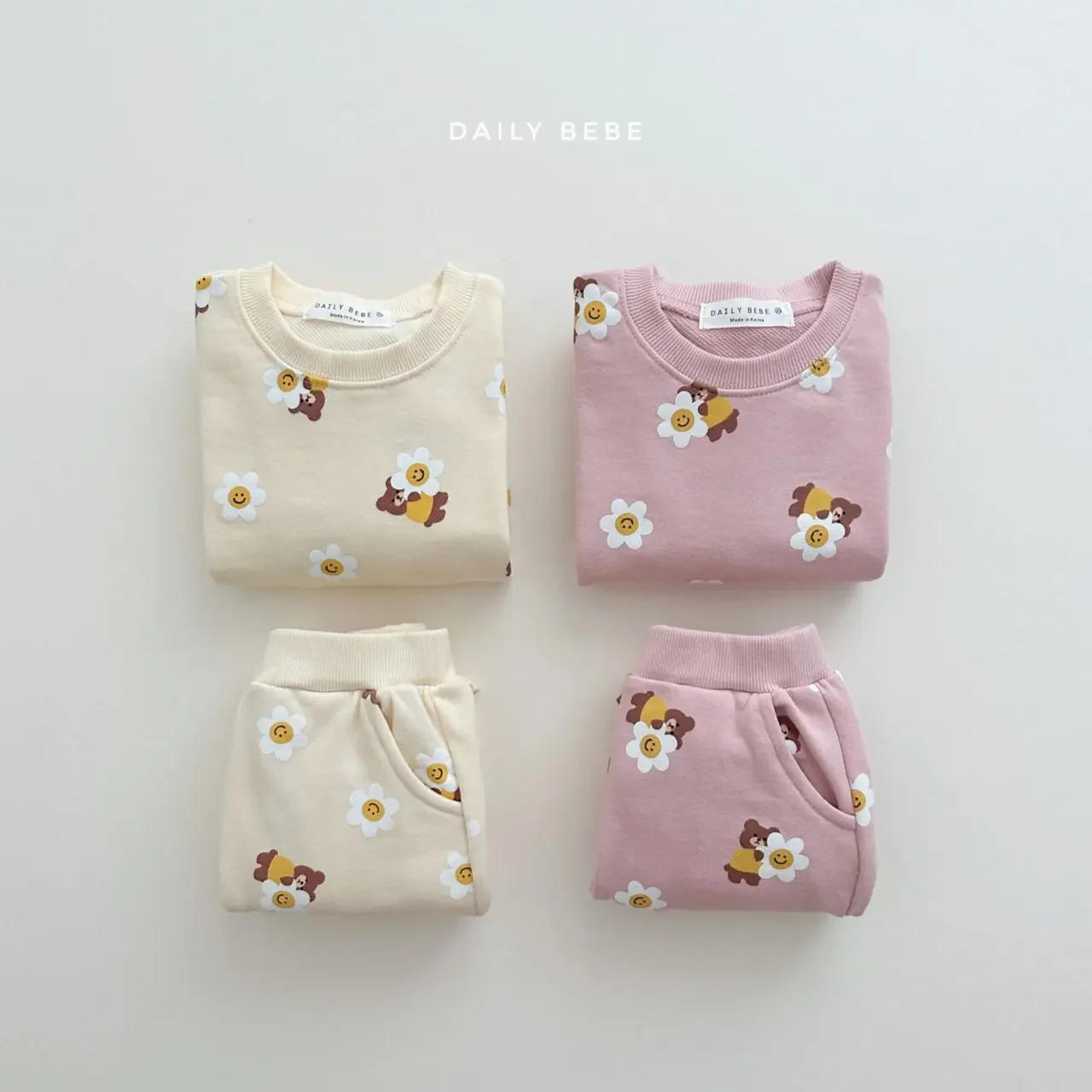 Description Picture 2 of itemSpring Autumn Baby Girl Boy Long Sleeve Clothes Set Toddler Sweatshirts+ Pants Two Piece Outfits Infant Newborn Clothing Outfits