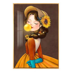 70-Cute Girls Cross Stitch