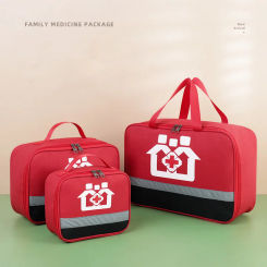 Multi-Role Oxford Cloth Storage Bag Large Capacity Household Medical Pack Portable Outdoor Trip Medicine Preserve First Aid Kit