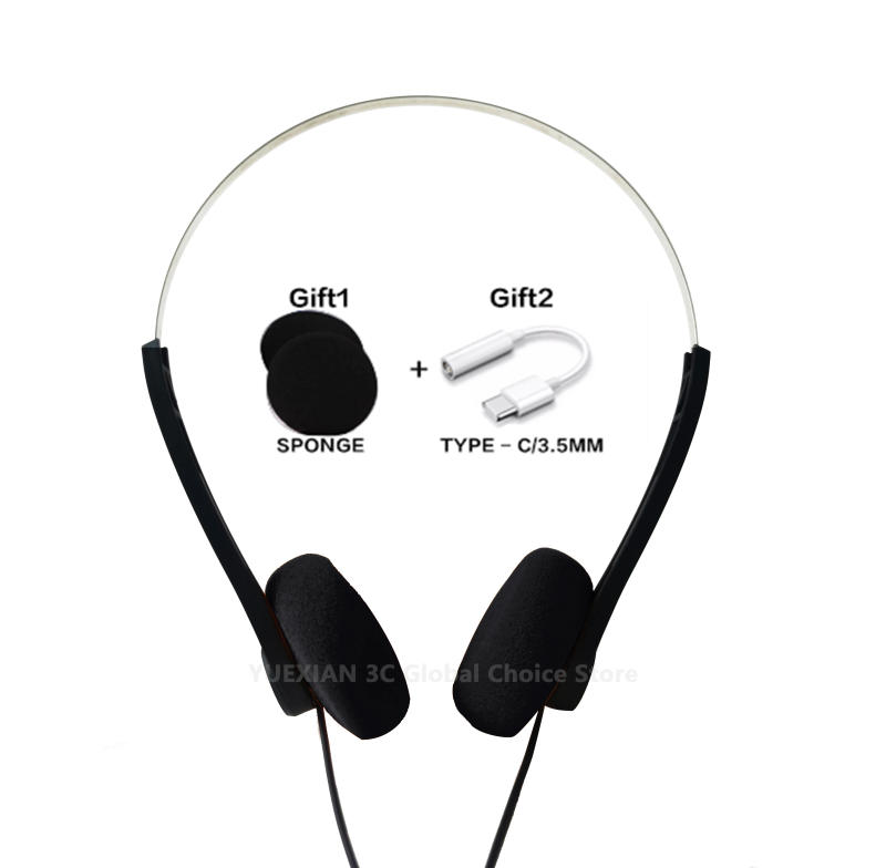 Description Picture 5 of itemIns New Underwire Headphone Music Mp3 Walkman Retro Feelings Portable Voice Wired Small Headphones Sports Fashion Photo Props