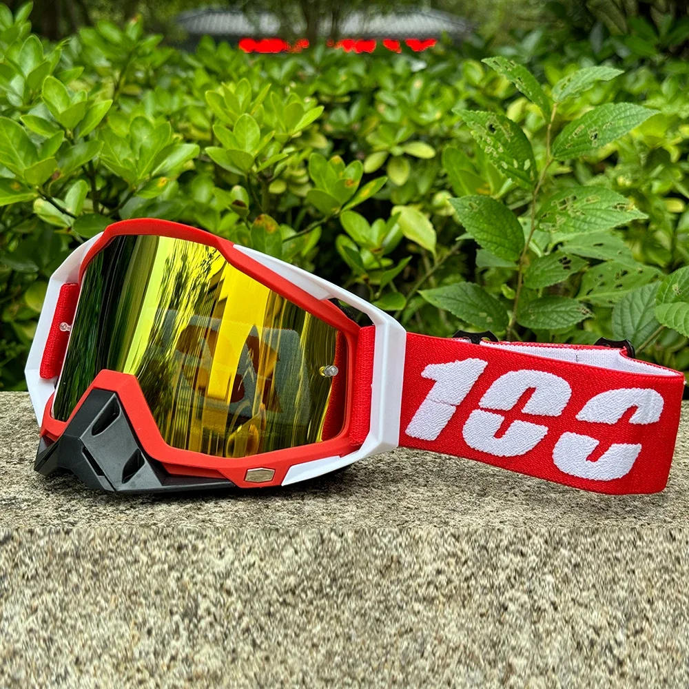Description Picture 3 of itemHot 100 Motorcycle Glasses Goggles Motocross Goggles Helmet MX Moto Dirt Bike ATV Ski Outdoor Sports Glass Scooter Googles Mask
