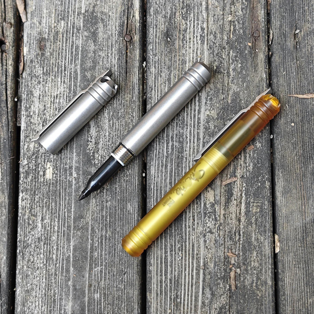 Description Picture 3 of itemEDC Ultem Imported PEI Titanium Alloy Pen With Collection Writing Multi-functional Portable Outdoor EDC Tools