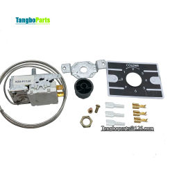 Refrigerator Freezer Temperature Control Switch K59 K50 2 Pins K50-P1125 Thermostat For A10-1052 A10-1053 Replacement