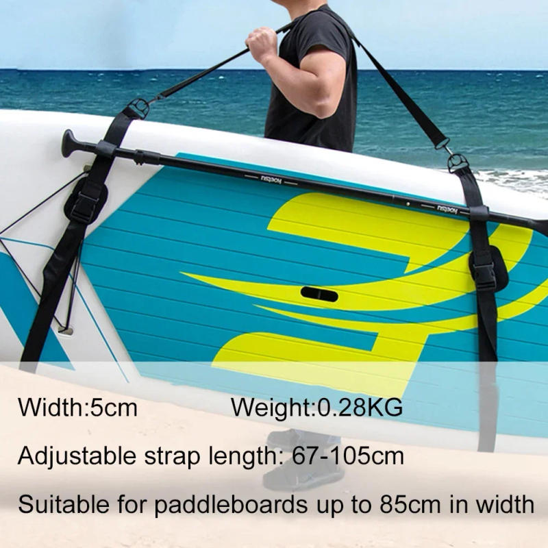 Description Picture 3 of itemSurfing Kayak Tool Kayak Seat Storage Bag Paddleboard Shoulder Carry Sling Foot Rope Latch Tail and Base Surfboard Accessories