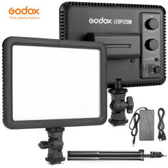 Godox Ultra Slim LEDP120C LED120C 3300K~5600K Studio Video Continuous Light Lamp For Camera DV Camcorder