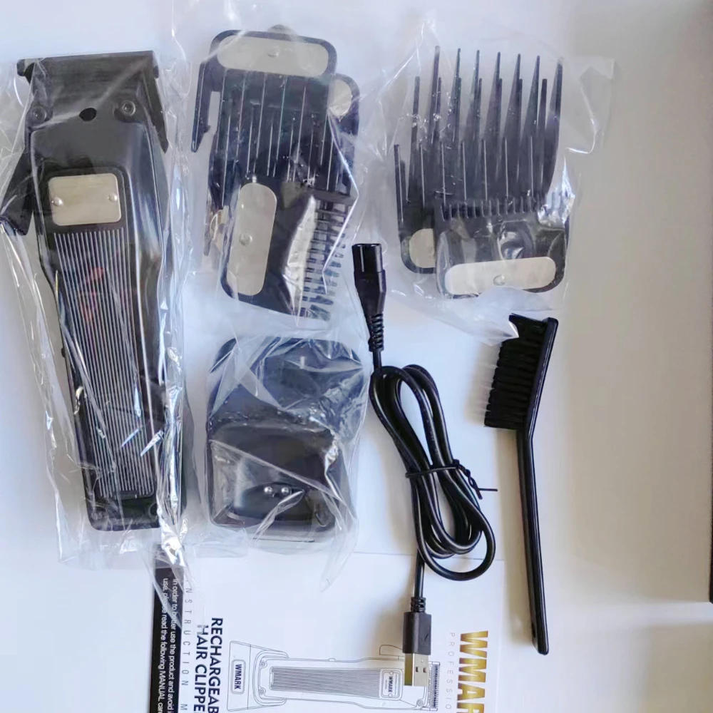 Description Picture 4 of itemWMARK NewHair Cutting Machine NG-2053A Professional  Hair Clipper Men's Oil Head Gradient Electric Clippers with Charging Base