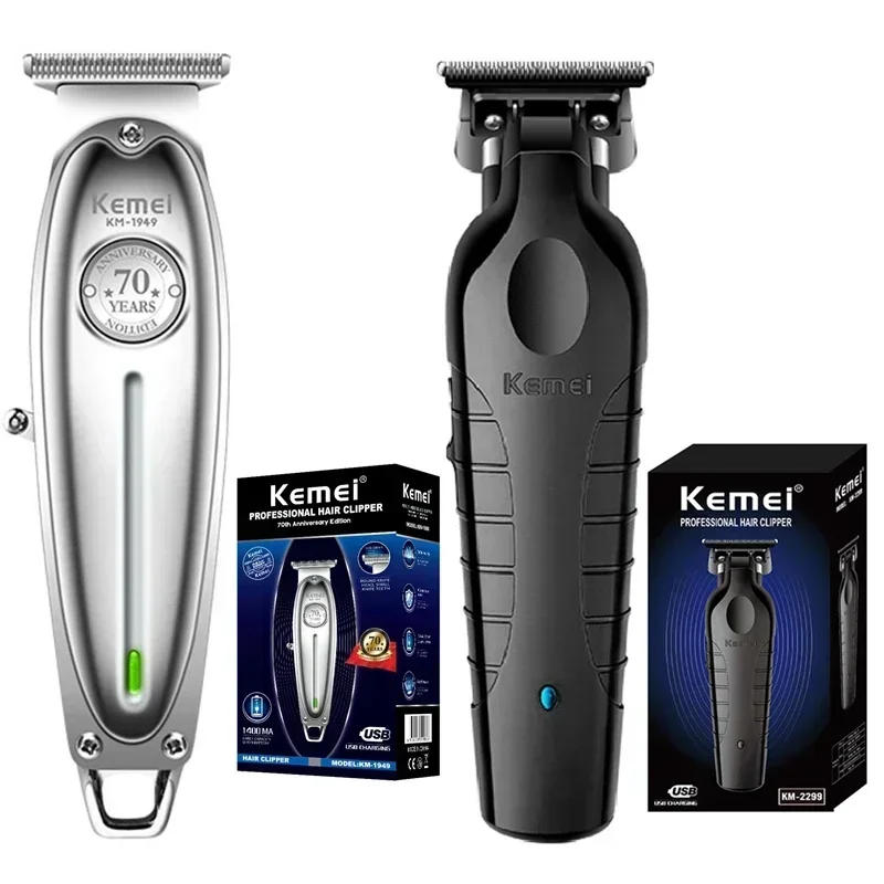 Description Picture 2 of itemOriginal Kemei Full Metal Professional Hair Trimmer For Men Lithium Beard Trimmer Electric Barber Clipper Hair Cutting Machine