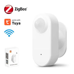 AUBESS Tuya ZigBee/WIFI Smart Human Body Sensor Mini PIR Motion Sensor Wireless Body Movement Detector For Home Security