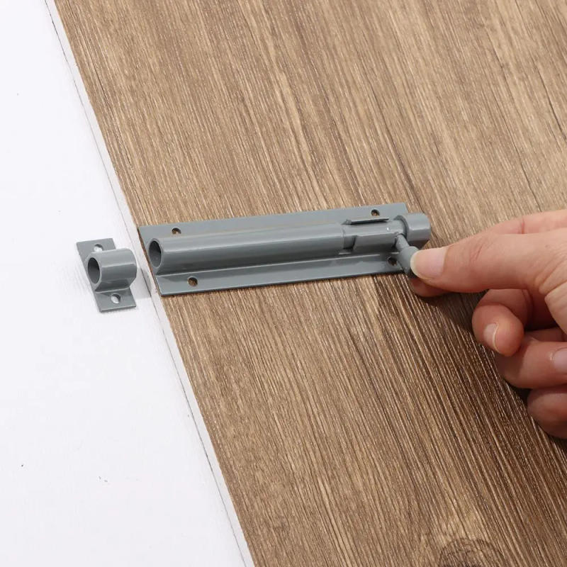 Description Picture 6 of item2-8" Aluminum Alloy Door Latch Lock Garden Gate Shed Sliding Safety Door Tower Bolt Latch Catch Home Hardware