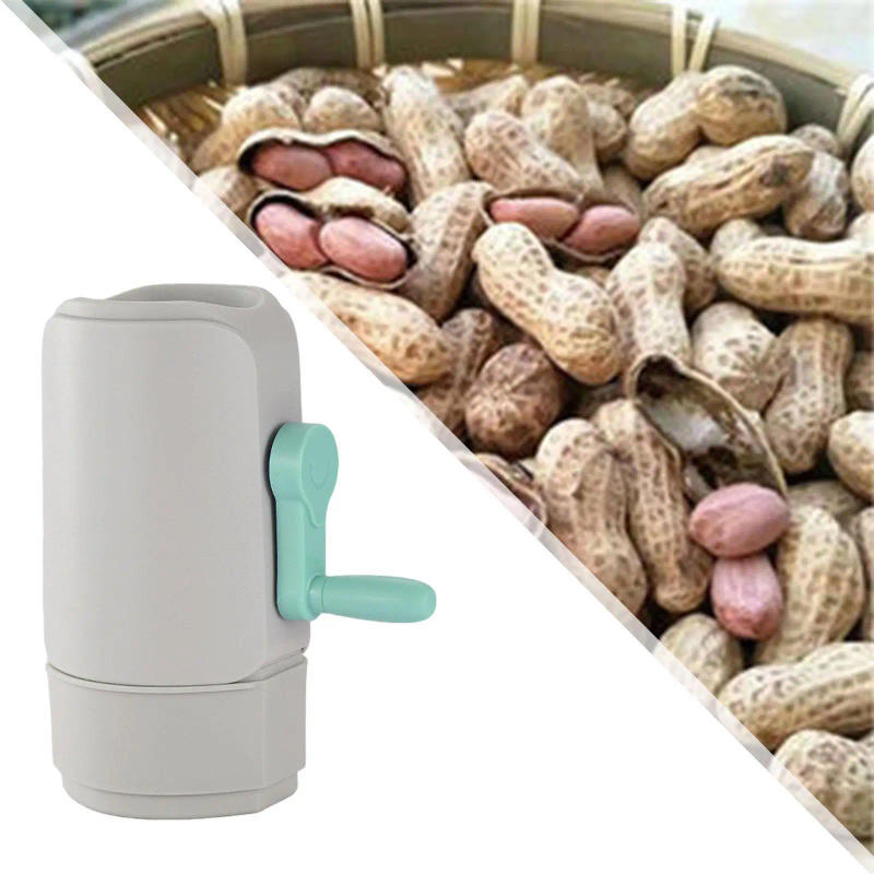 Description Picture 2 of itemNuts Cracker Hand Crank Small Chest Nut Pistachio Opener Plier Cutter Walnut Clip Nut Peeling Tool for Dining Room Home Kitchen