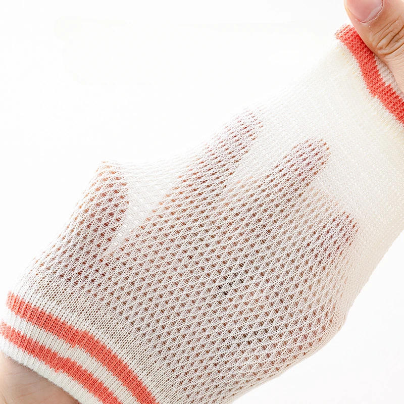 Description Picture 4 of itemCotton Strawberry Leg Warmers Infants Knee Support Baby Knee Pads Children Knee Protector Crawling Elbow Cushion