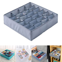 Underwear Organizer Foldable Home Cabinet Divider Storage Box Closet Organizer Drawer Socks Shorts Bra Storage Boxs