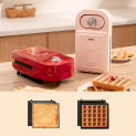 New Electric Sandwich Maker Multifunction Breakfast Machine Timed Waffle Maker Toaster Baking Takoyaki Pancake Sandwichera 650W